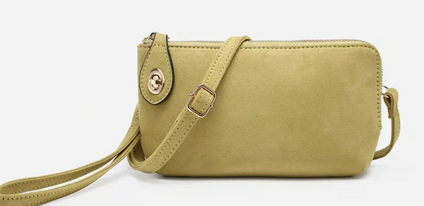 Kendall Smooth Crossbody/Wristlet