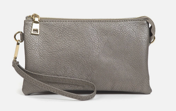 Riley 3 Compartment Crossbody/Wristlet