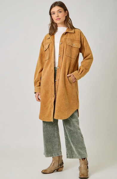 Washed Terry Jacket