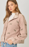 Bow Embroidery Jacket