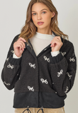 Bow Embroidery Jacket