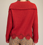 Laced Up Front Sweater