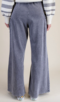 Tie Pockets Terry Knit Pants