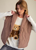 Cap Sleeve Quilted Vest