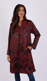 Satin Jacquard Jacket