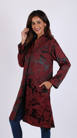 Satin Jacquard Jacket