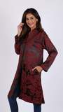 Satin Jacquard Jacket