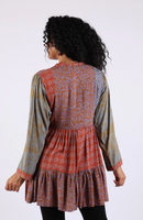 Tiered Patchwork Tunic