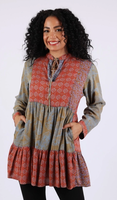 Tiered Patchwork Tunic