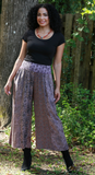 Plum Meadow Patchwork Palazzo Pants