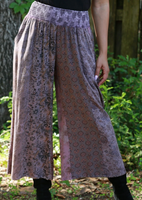 Plum Meadow Patchwork Palazzo Pants