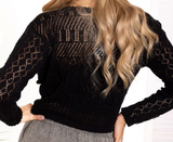 Shanee Knit Tie Top