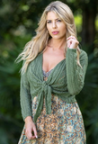 Knit Tie Top
