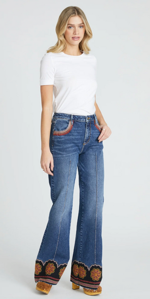 Bettina x Crochet Eclectic Jeans