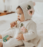 Poppy Knit Baby Sweater