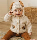 Puppy Dog Baby Cardigan