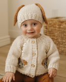 Puppy Dog Baby Cardigan