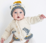 T-Rex Baby Cardigan