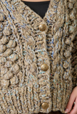 Flecked Chunky Cardigan