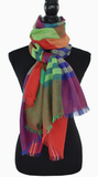 Jeanette Plaid Scarf