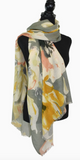 Snyder Watercolor Floral Scarf