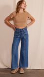 Penny Paperbag Wide Leg Jeans