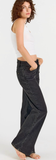 Rebel Wide Leg Jeans in Carbon