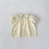 Baby Embroidered Flower Set