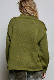 Mock Neck Chunky Sweater