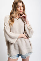 Knitted Boxy Sweater
