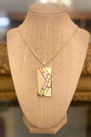 Rectangular Mosaic Necklaces