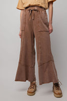 Terry Knit Pull-On Pants