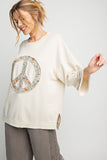 Peace Sign Pullover