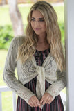Knit Tie Top