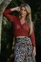 Knit Tie Top