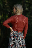 Knit Tie Top