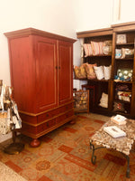 Large red armoire