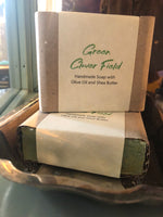 Green Clover Field soap