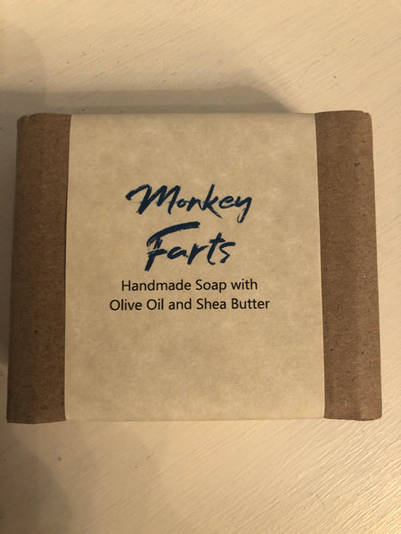 Monkey farts soap